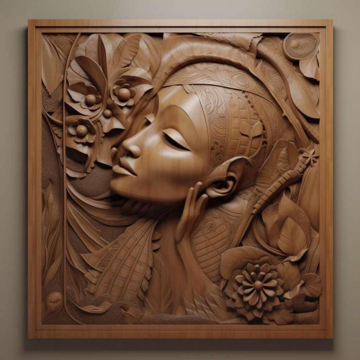 نموذج ثلاثي الأبعاد لآلة CNC 3D Art 